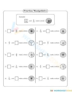 Understanding Fractions Worksheet