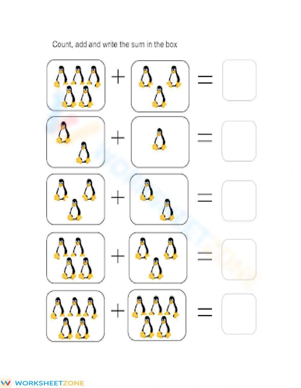 Addition Practice: Improve Your Math Skills - Page 1