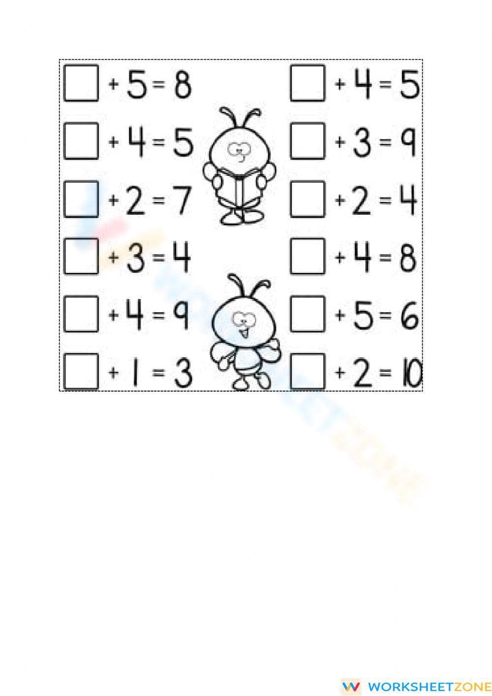 Addition Practice: Strengthen Math Skills - Page 1