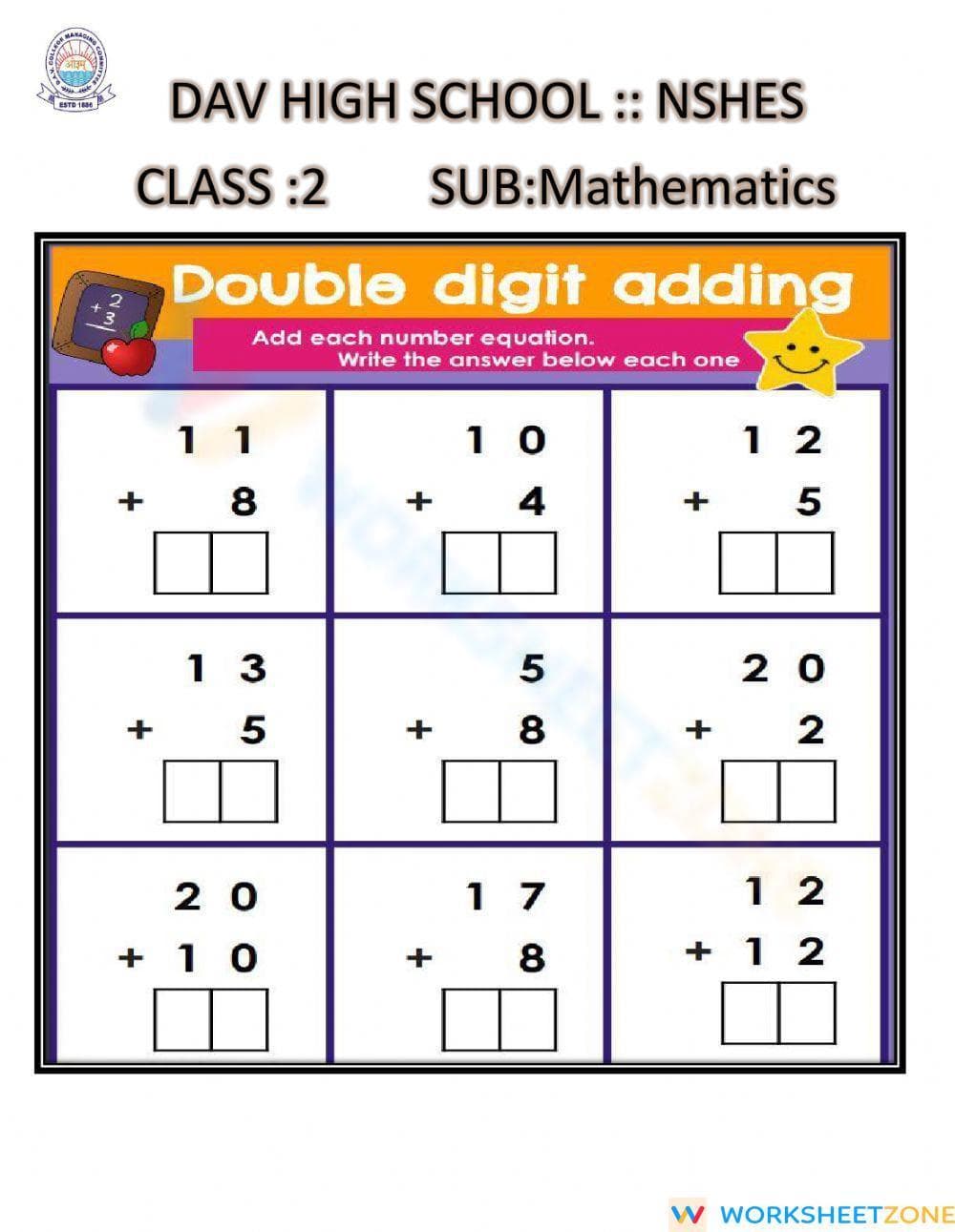 Addition Practice: Improve Math Proficiency - Page 1