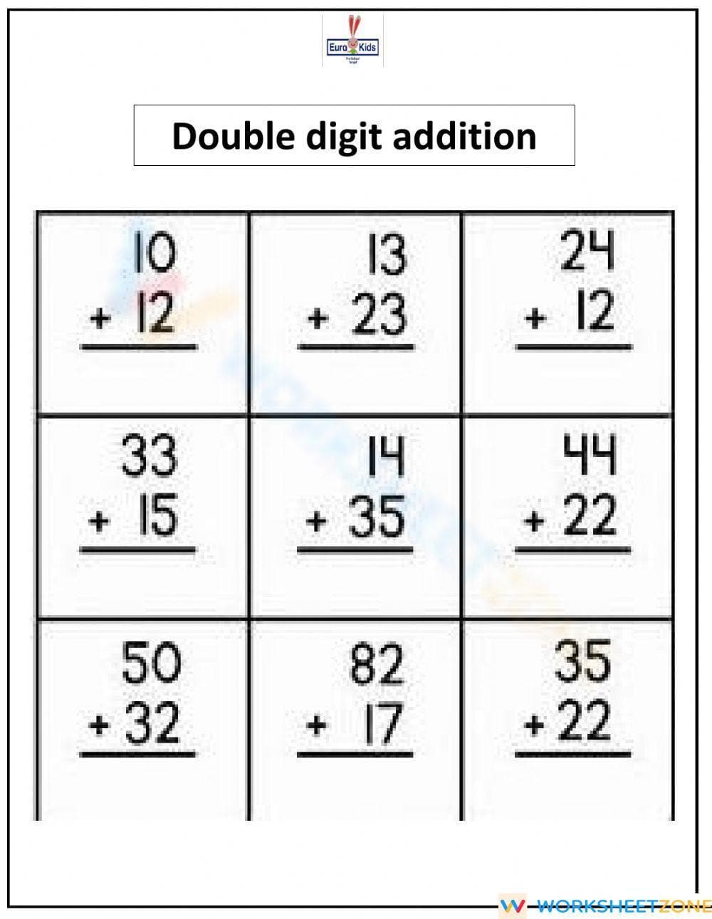 Numeracy Skills Practice Worksheet - Page 1