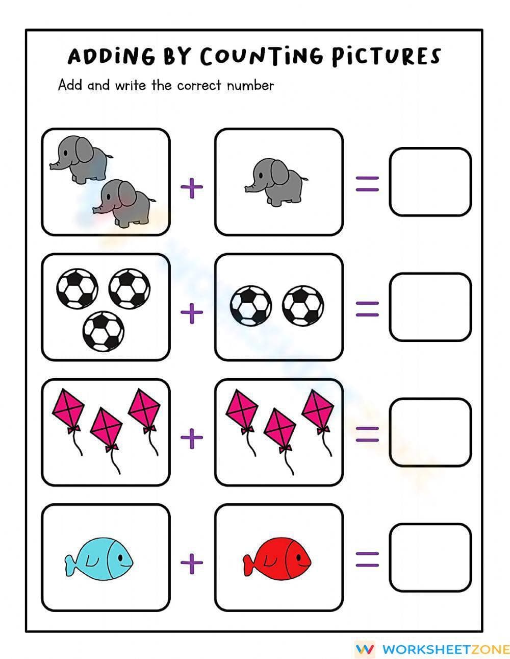 Improve Skills with This Engaging Addition Worksheet - Page 1