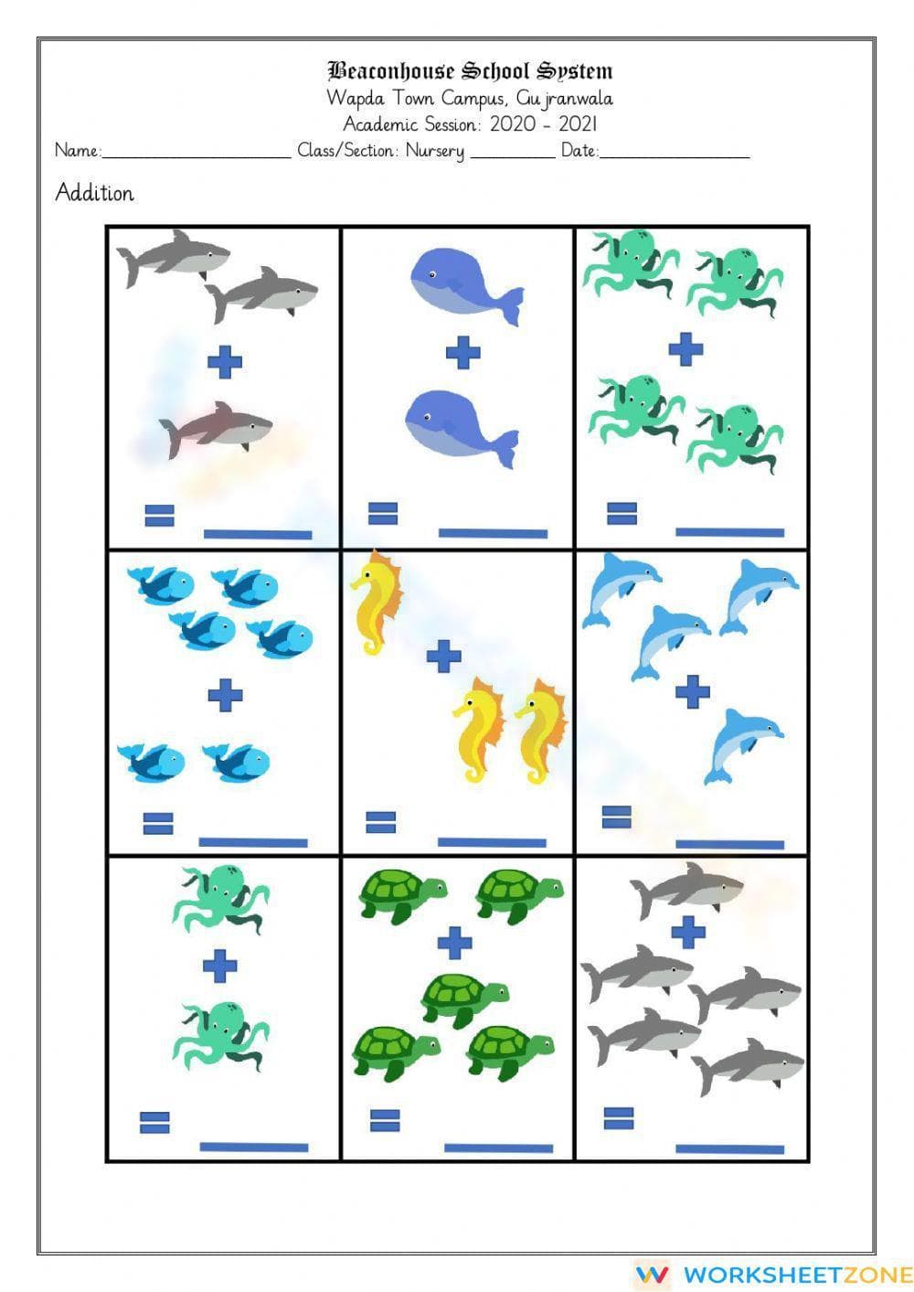 Reinforce Addition Skills with This Practice Sheet - Page 1