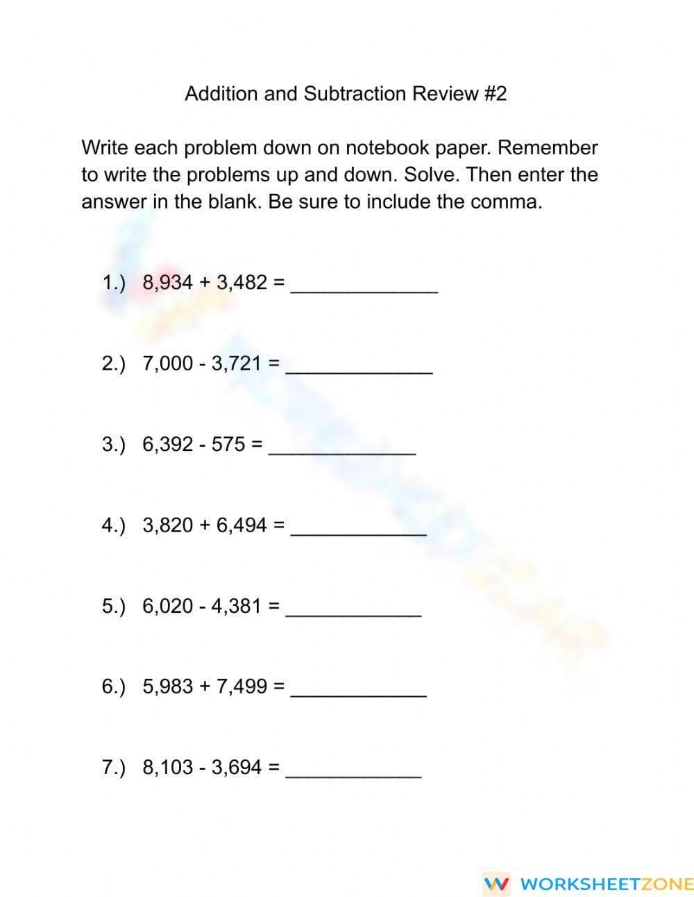 Math - Page 1