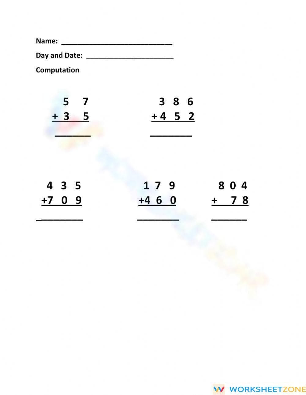 Math - Page 1
