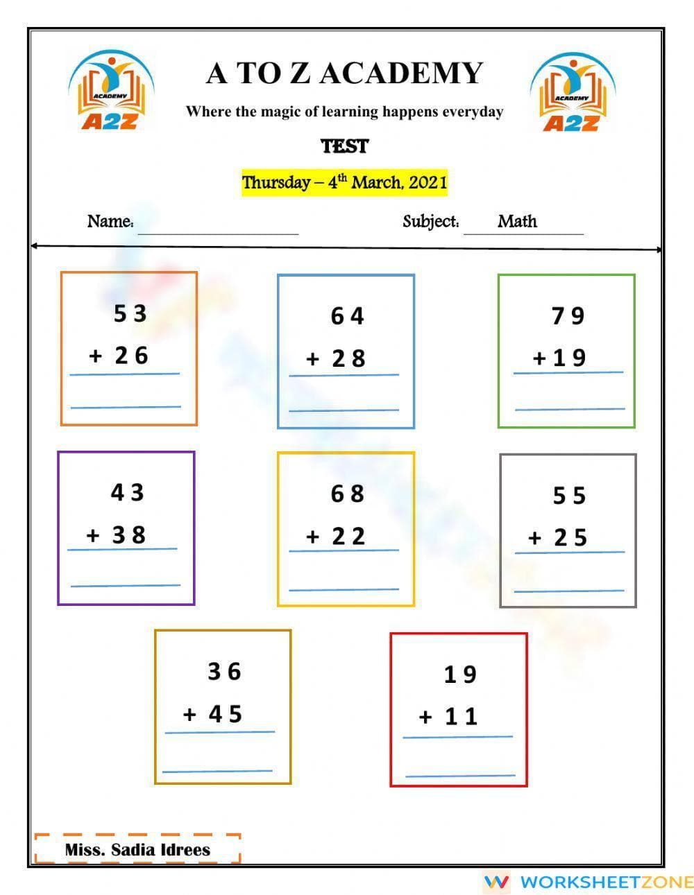 Test - Page 1