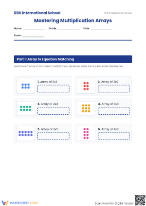 Mastering Multiplication Arrays | Grade 3 Essential Math