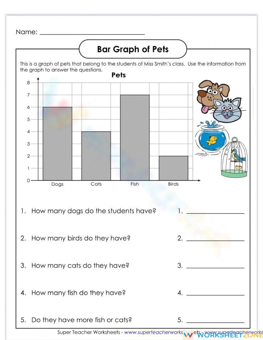 Bar graphs - Page 1
