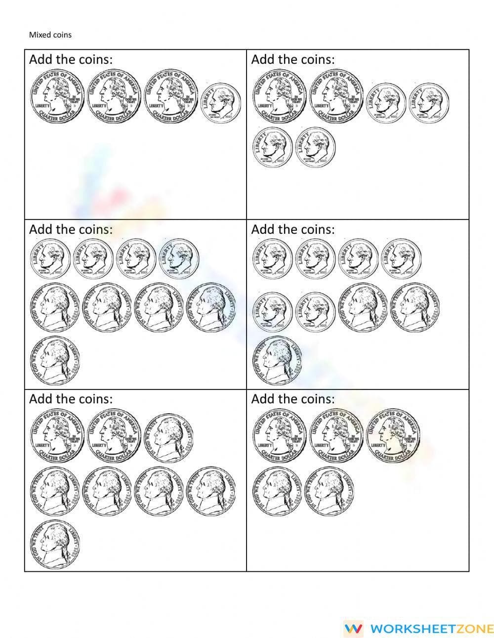 Adding Coins - Page 1