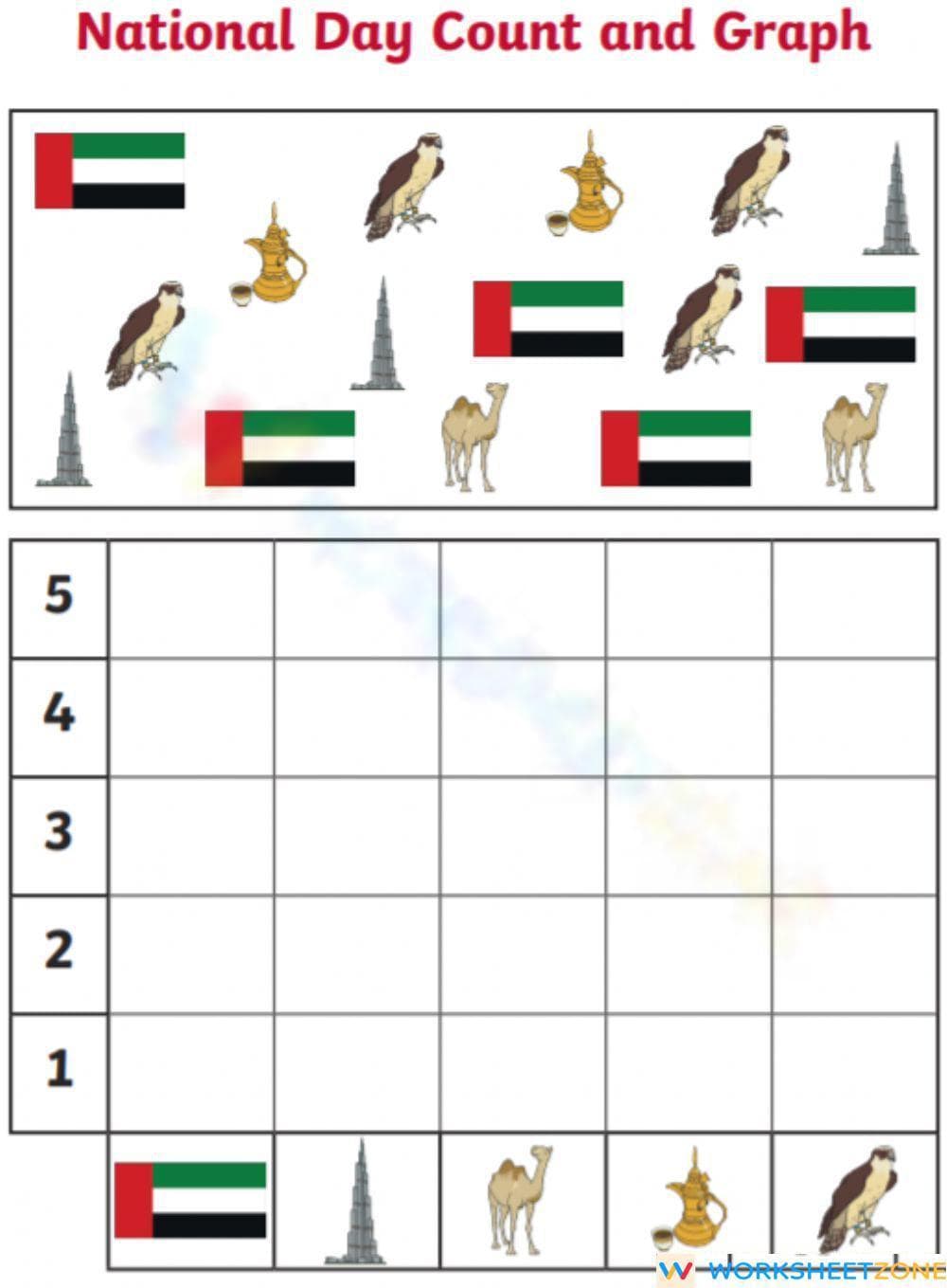 UAE Theme Math Practice - Page 1