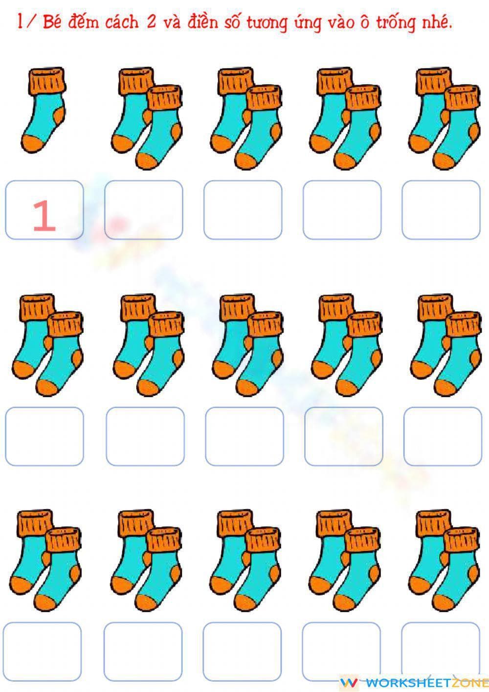 Fun Counting Worksheet for Students - Page 1