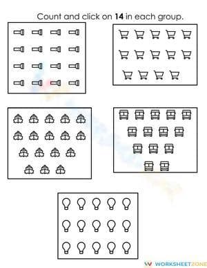 Counting to 14: Practice Counting Skills