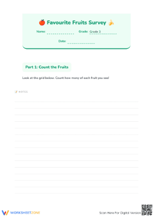 Essential 3.MD.B.3 Worksheet: Data & Graphs — Grade 3