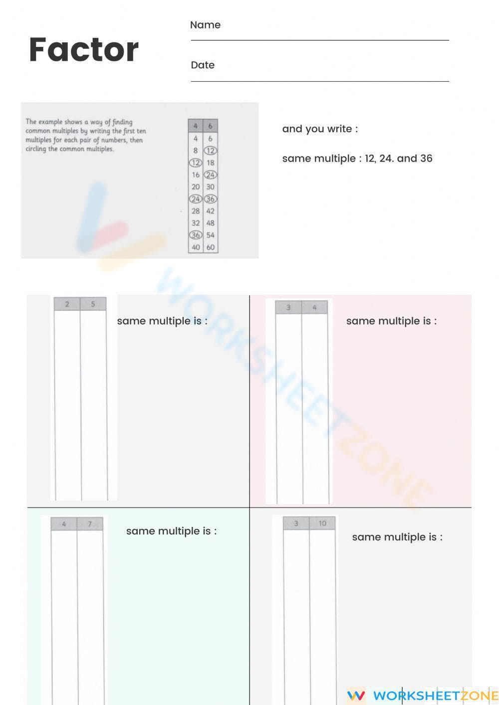 Factor - Page 1