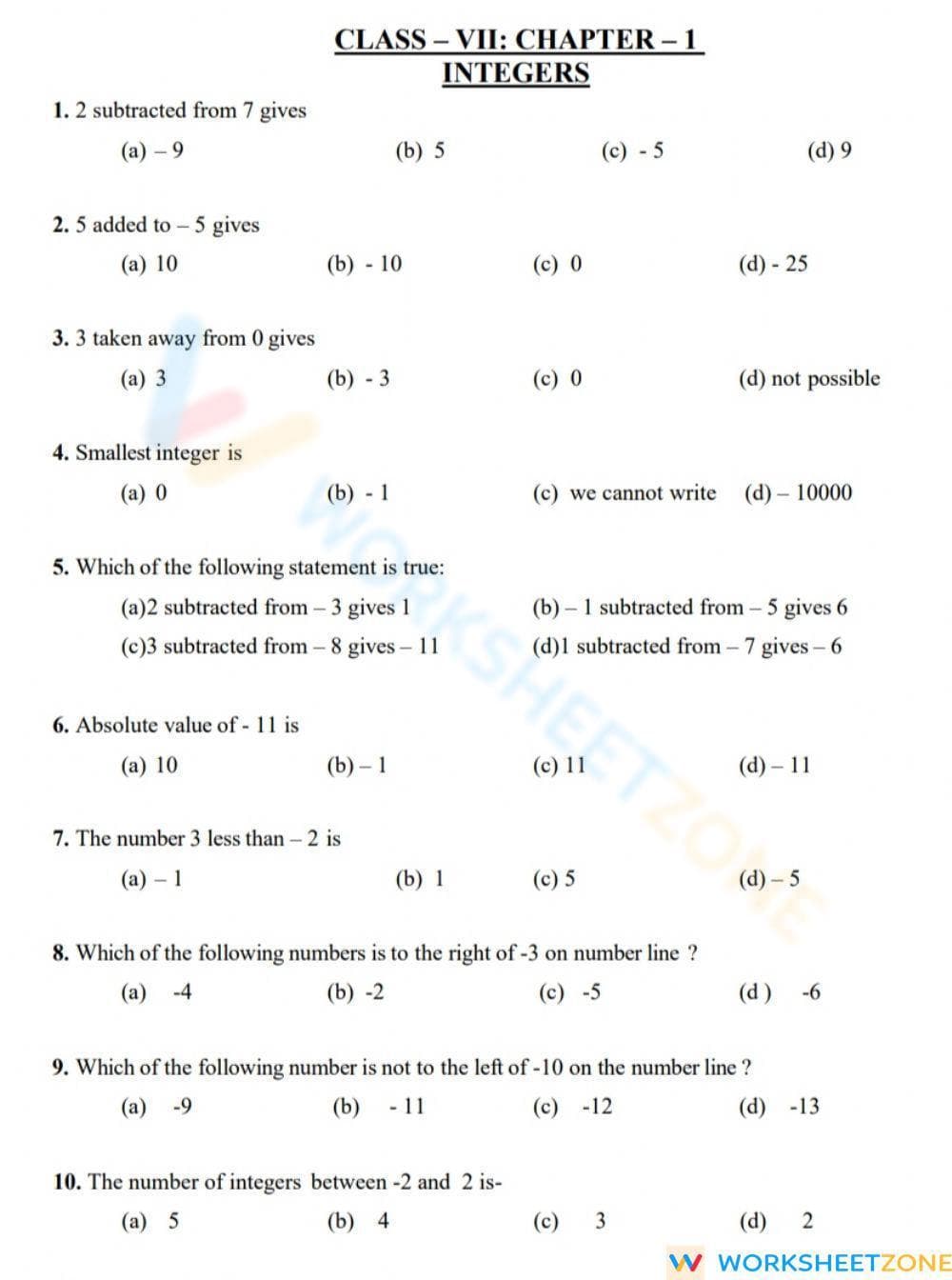 Math - Page 1