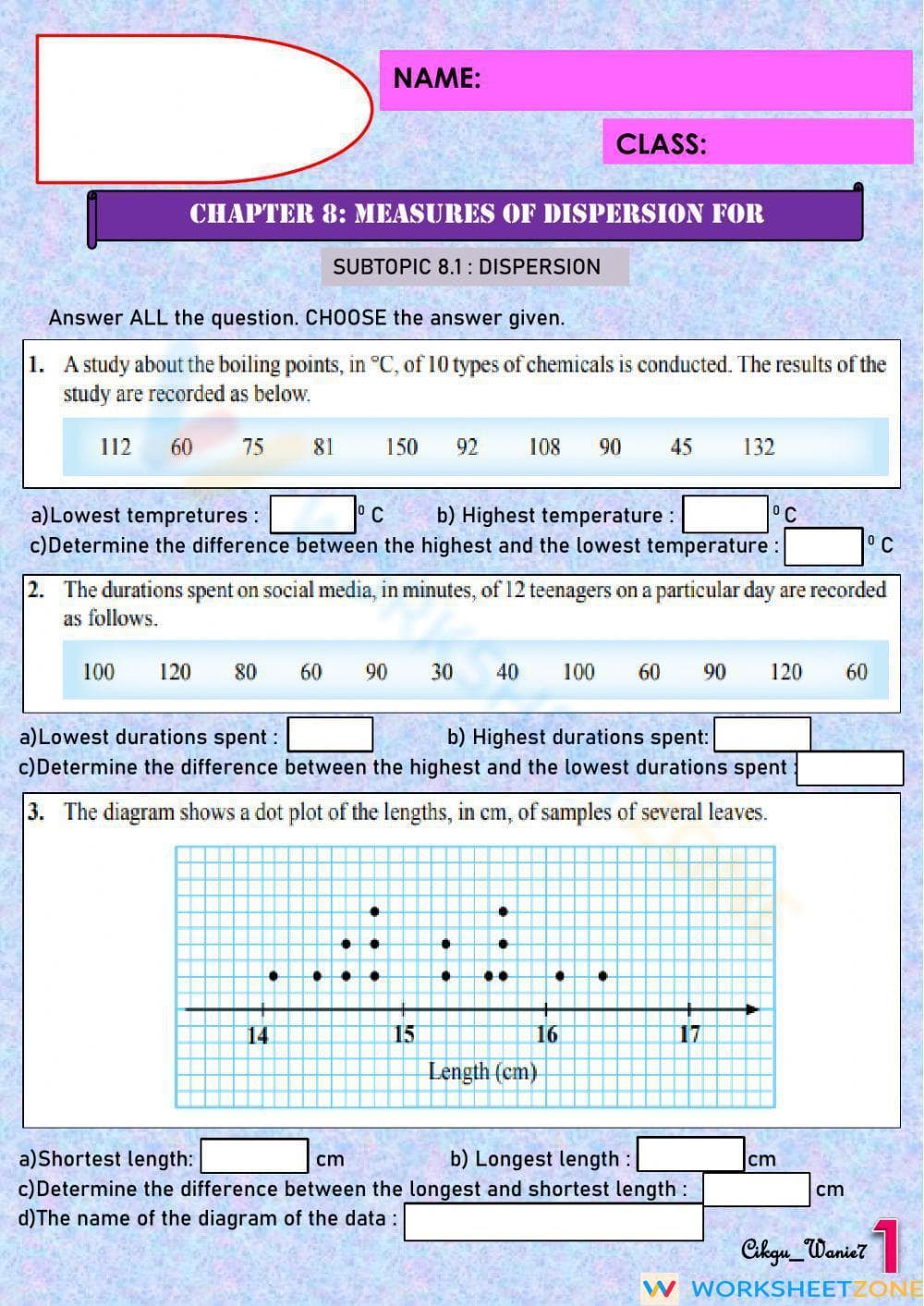 Understanding Data Dispersion with Practice - Page 1