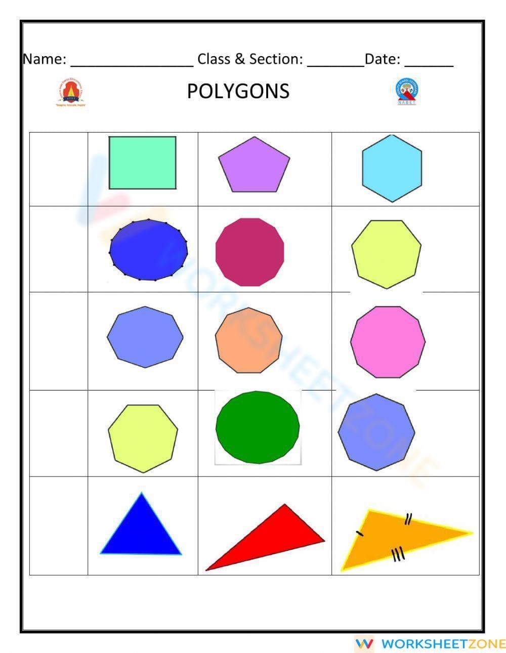 Polygons - Page 1