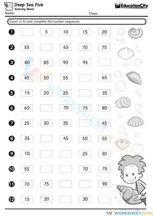 Engaging Counting Activity