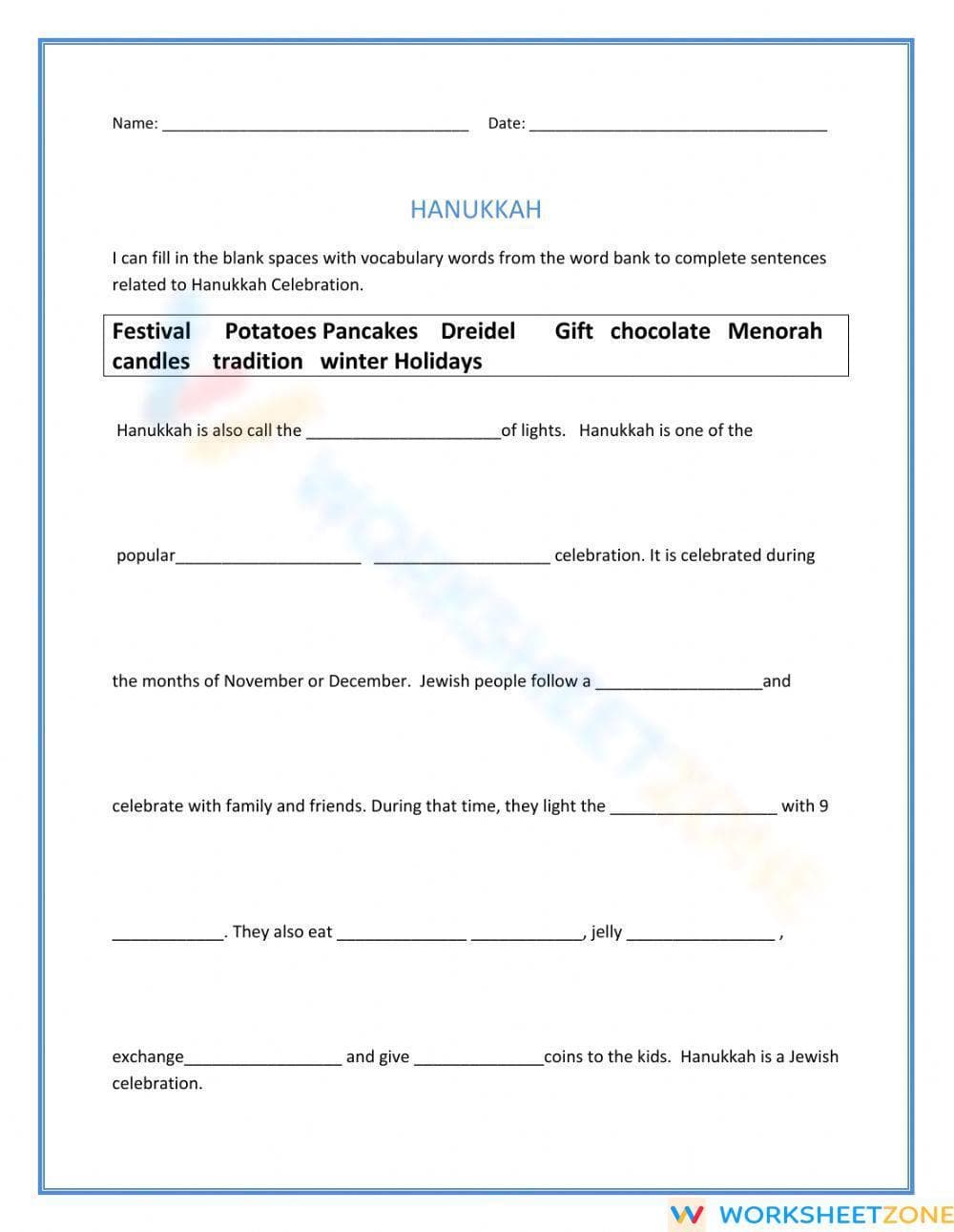 Hanukkah - Page 1