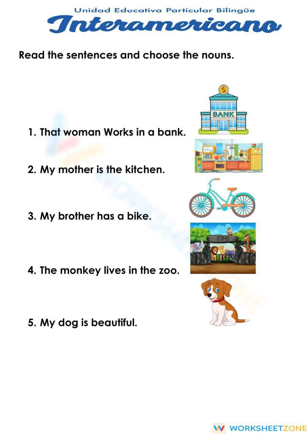 Nouns - Page 1