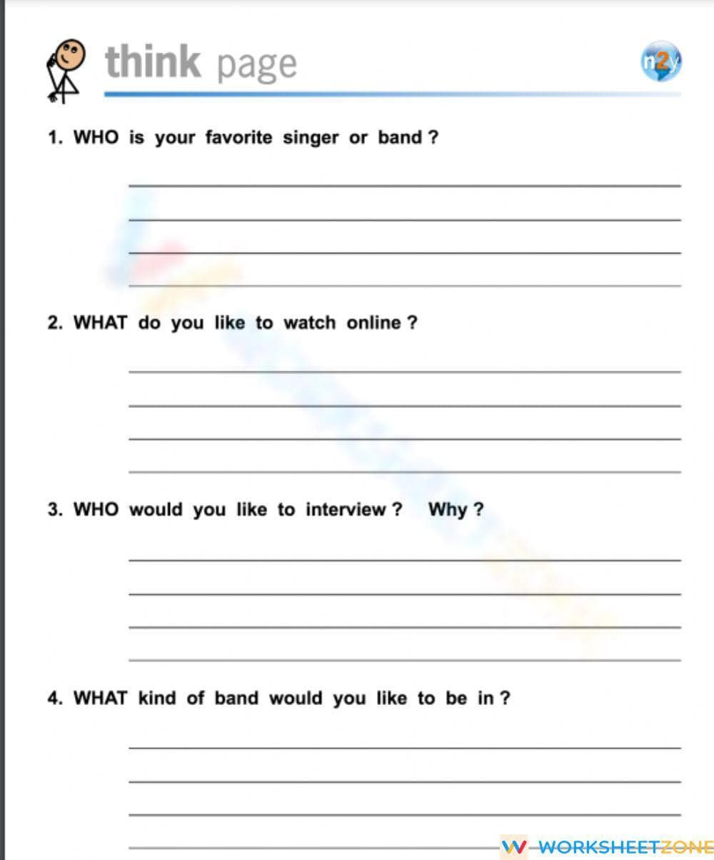 5 W's - Page 1