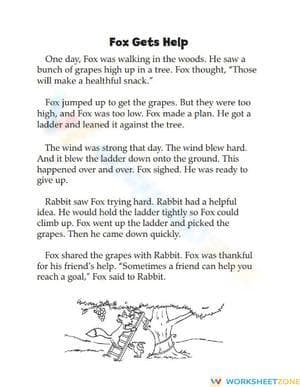 Essential Story Sequencing: BME Worksheet — Grades 1-3