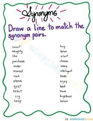 Discovering Synonyms to Enhance Vocabulary