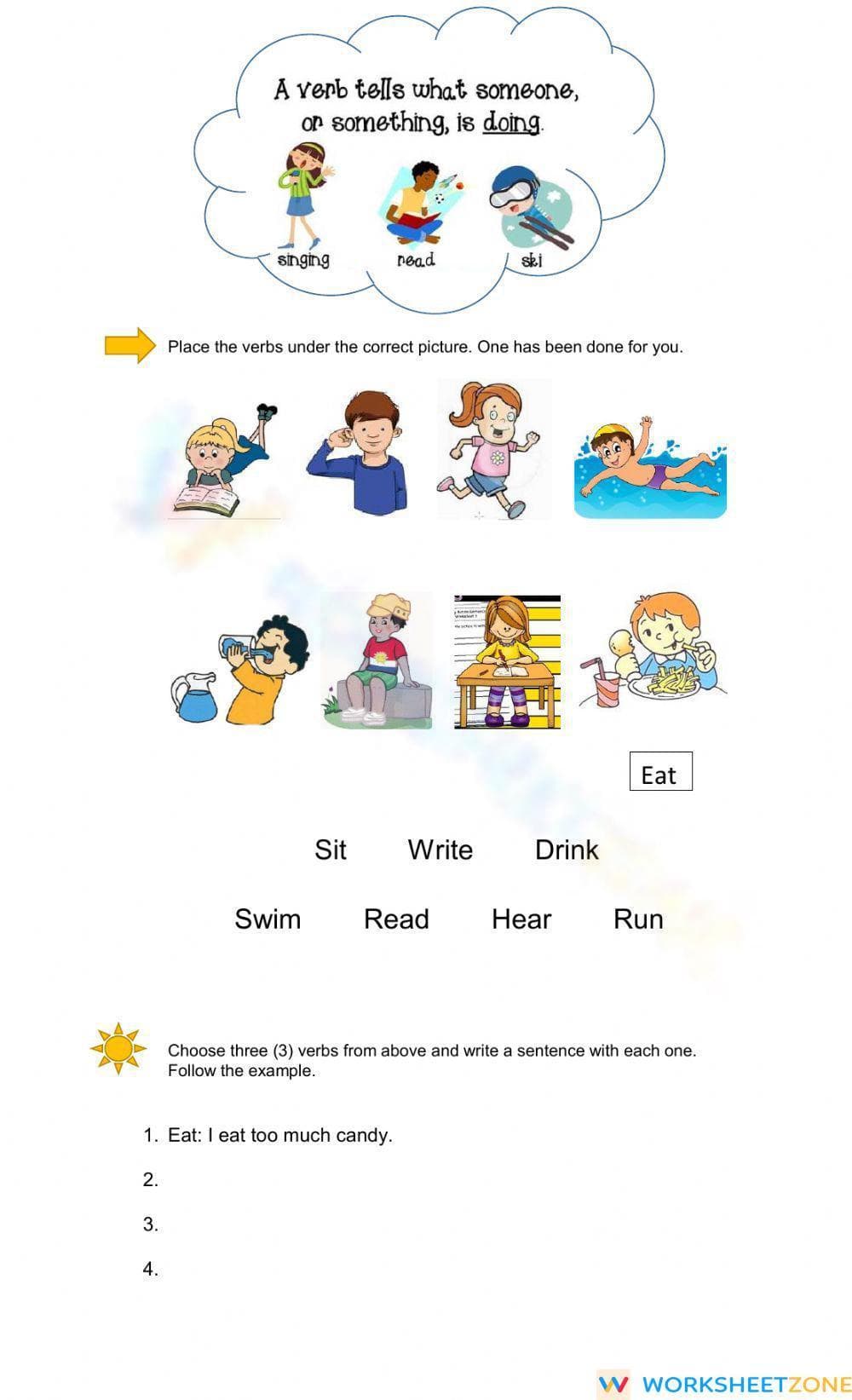 Verbs! - Page 1