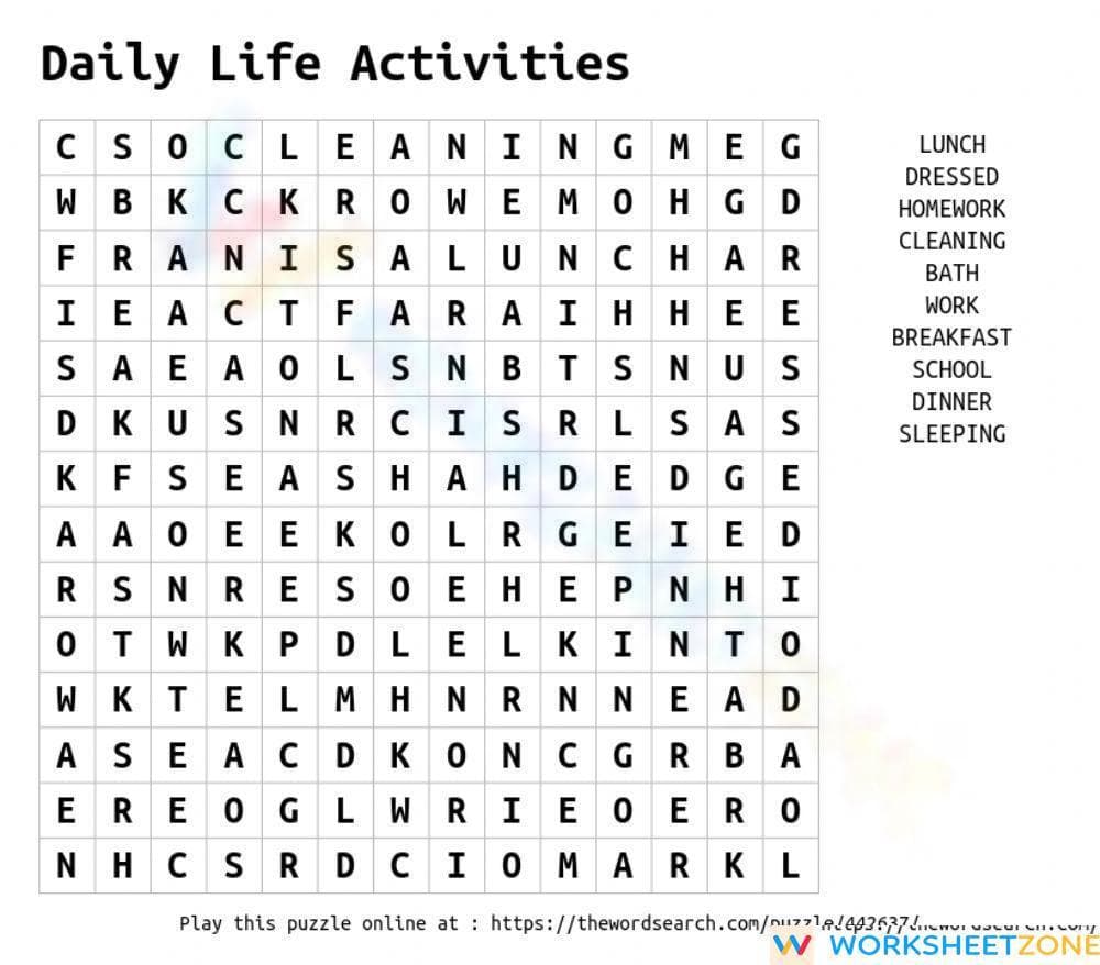 Word puzzle - Page 1