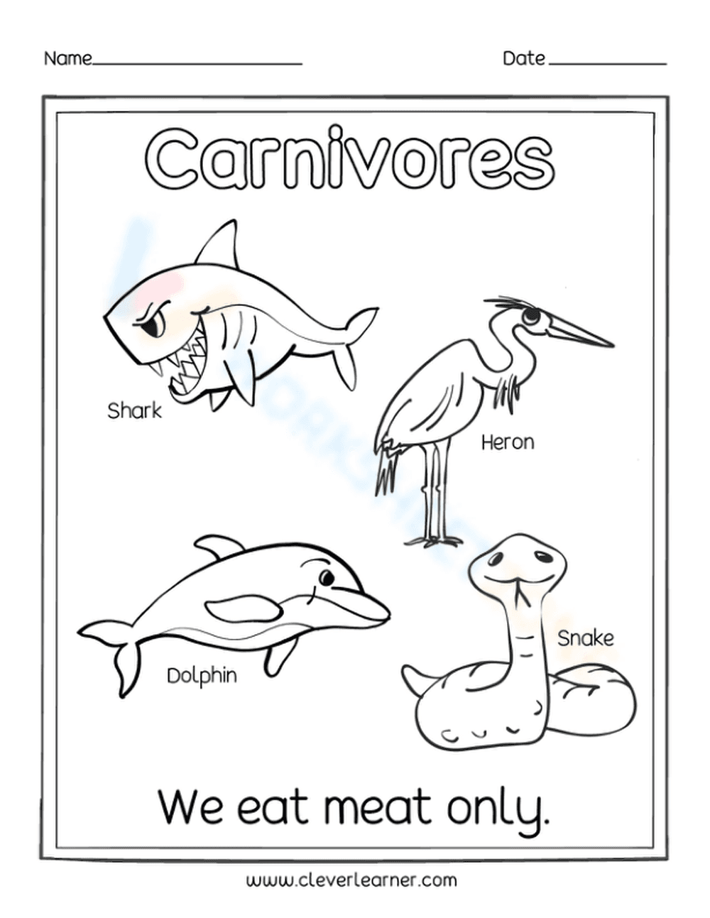 Carnivores - Page 1