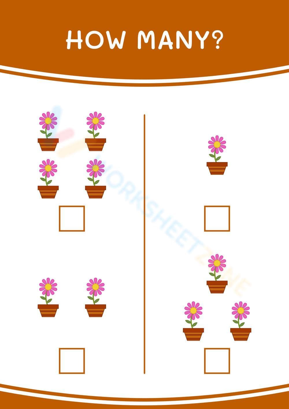 Effective Counting Practice Worksheet for Young Kids - Page 1