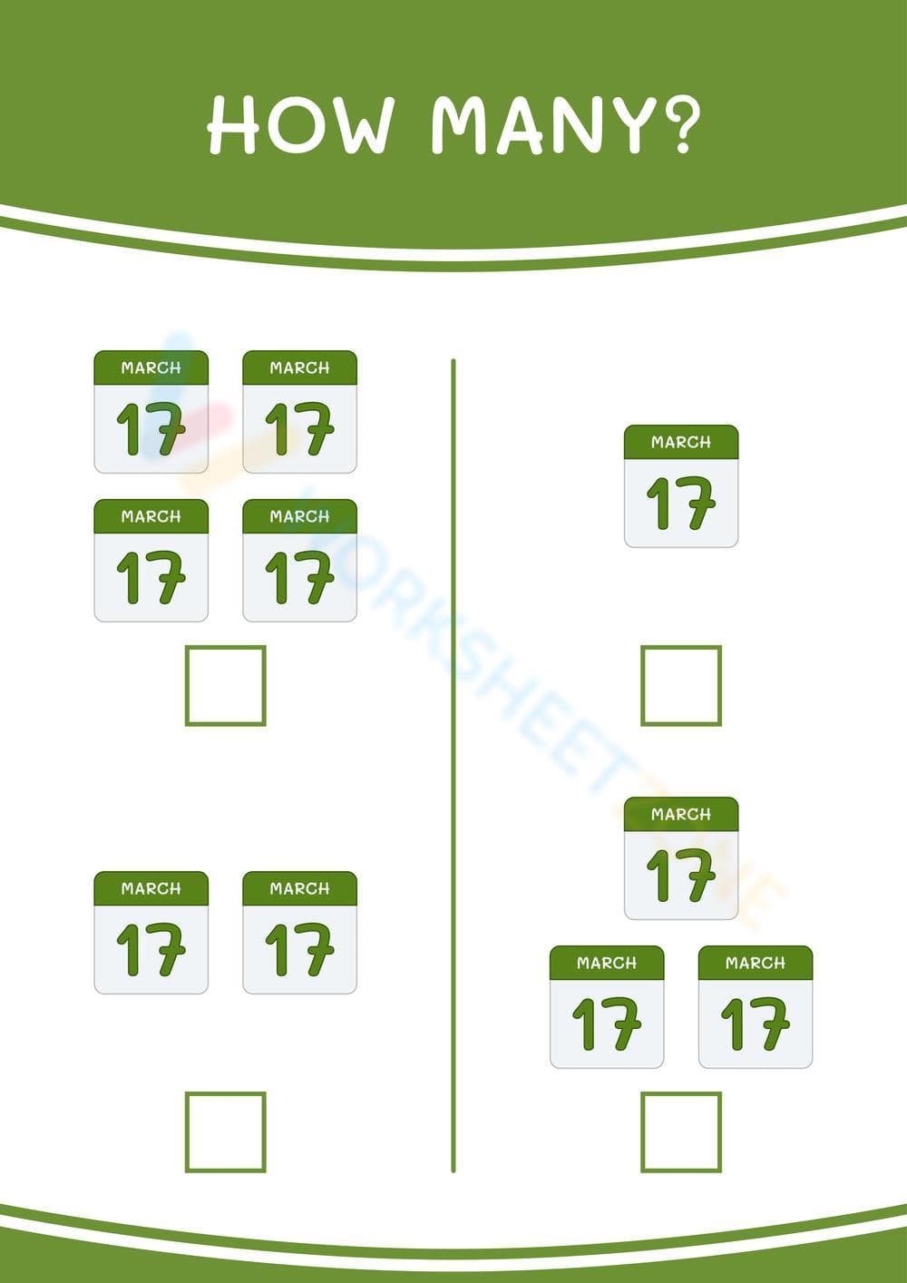 Engaging Count and Match Numbers with This Worksheet - Page 1