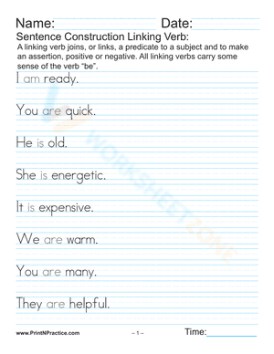Understanding Linking Verbs in Sentences