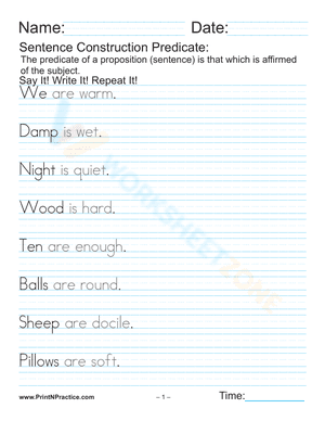 Identifying the Predicate in Sentences