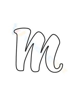 Letter M Practice Worksheet