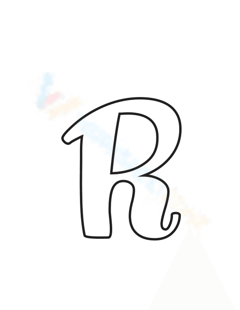 Handwriting Practice: Mastering Letter R - Page 1