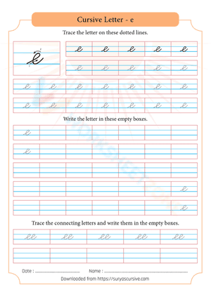 Learn the Letter E: Engaging Alphabet Worksheet
