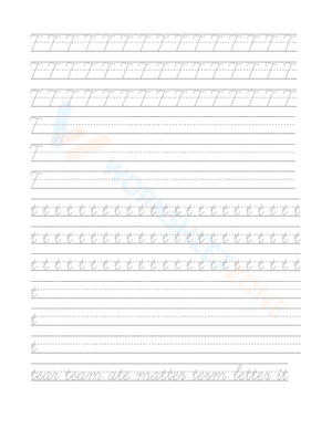 Practice Writing Letter T Worksheet