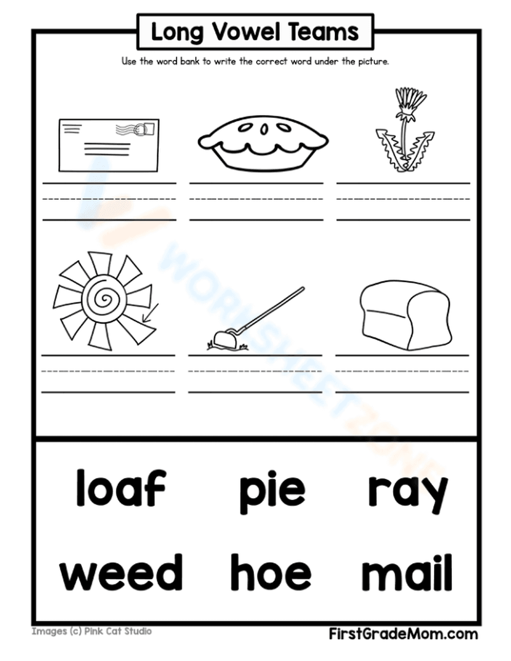 Explore Vowel Teams with Fun Worksheet - Page 1