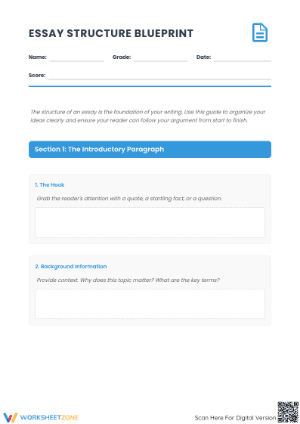 Essential Essay Structure Blueprint | Grades 4-7 Ready