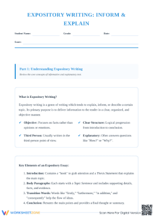 Essential Expository Writing Guide | Grades 4-7 ELA
