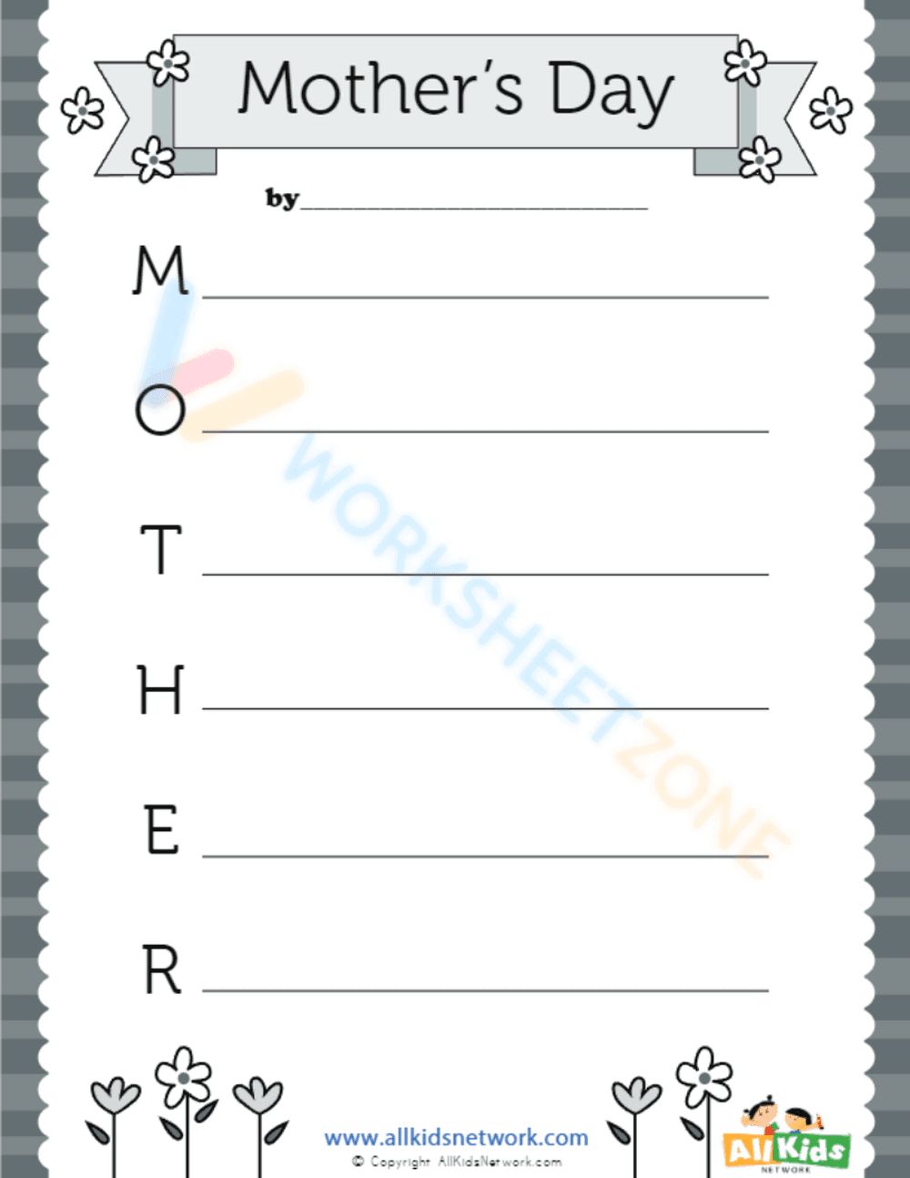 Celebrate Mother's Day with this Worksheet - Page 1