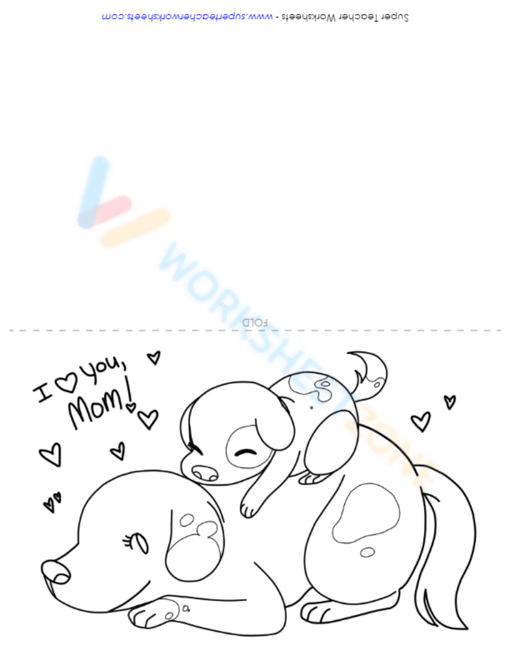 Expressive Mother's Day Worksheet Project - Page 1