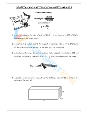 Learn about Density