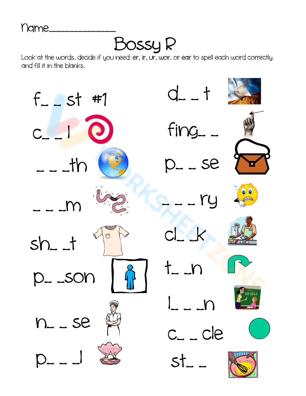 Bossy R - Page 1