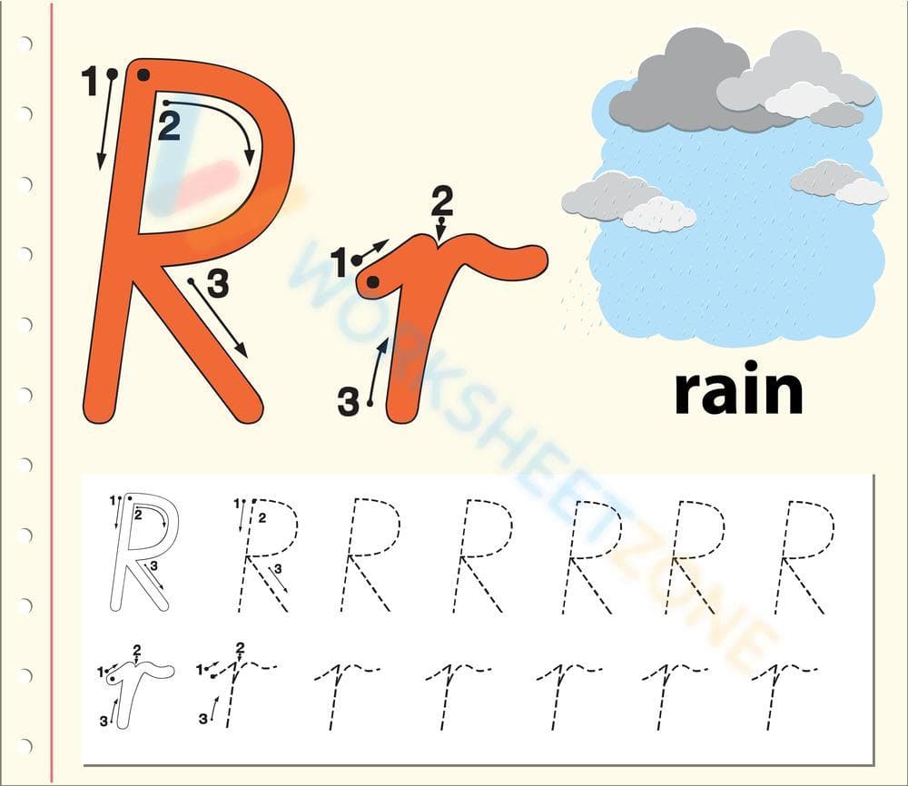 R is for Rain - Page 1