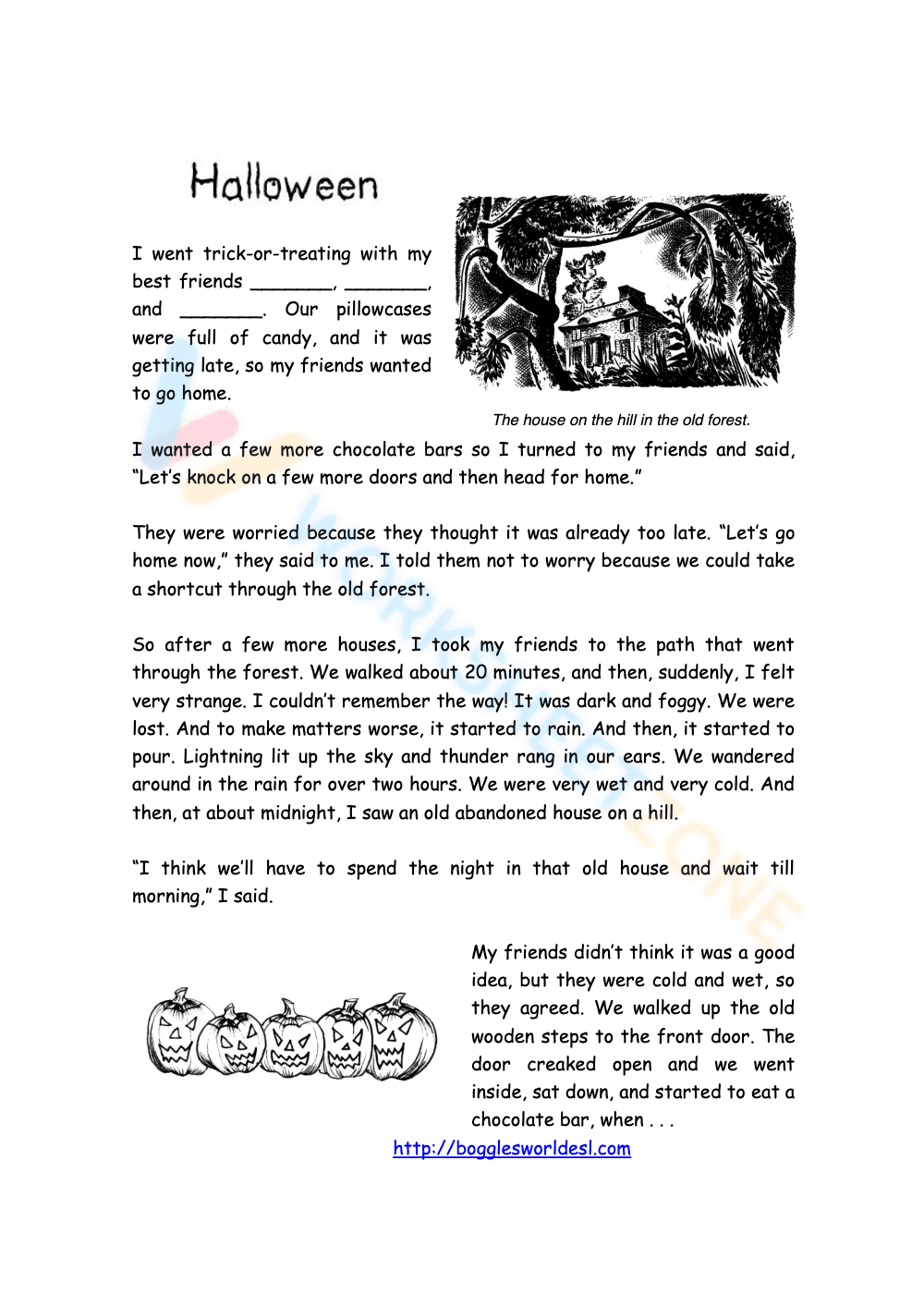 Halloween   - Page 1