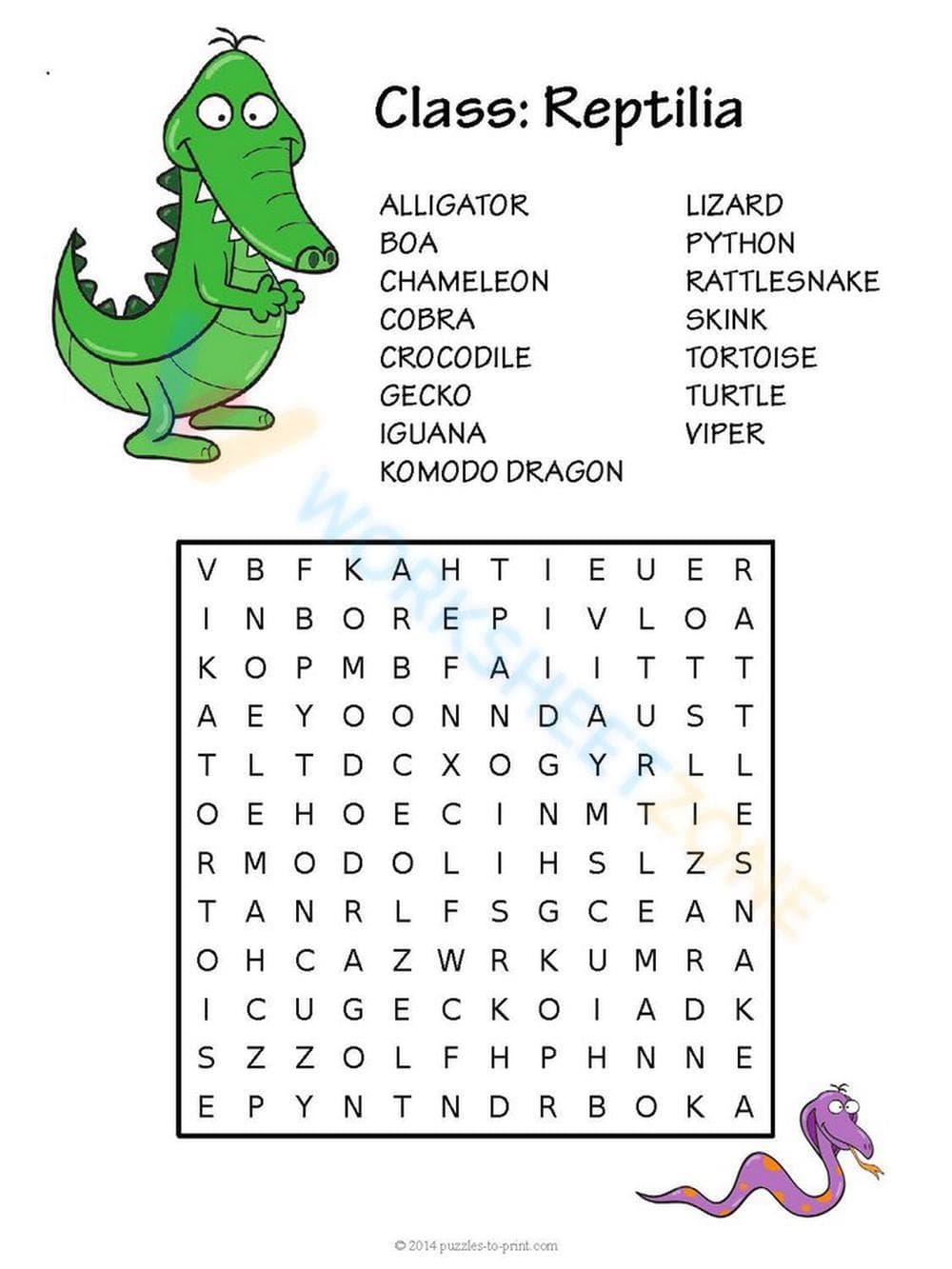 Reptilia - Page 1