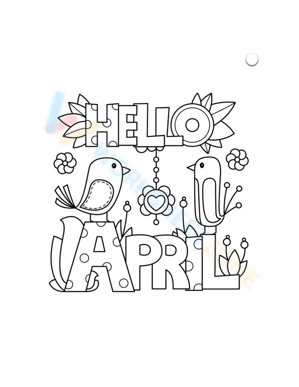 Hello April - Page 1