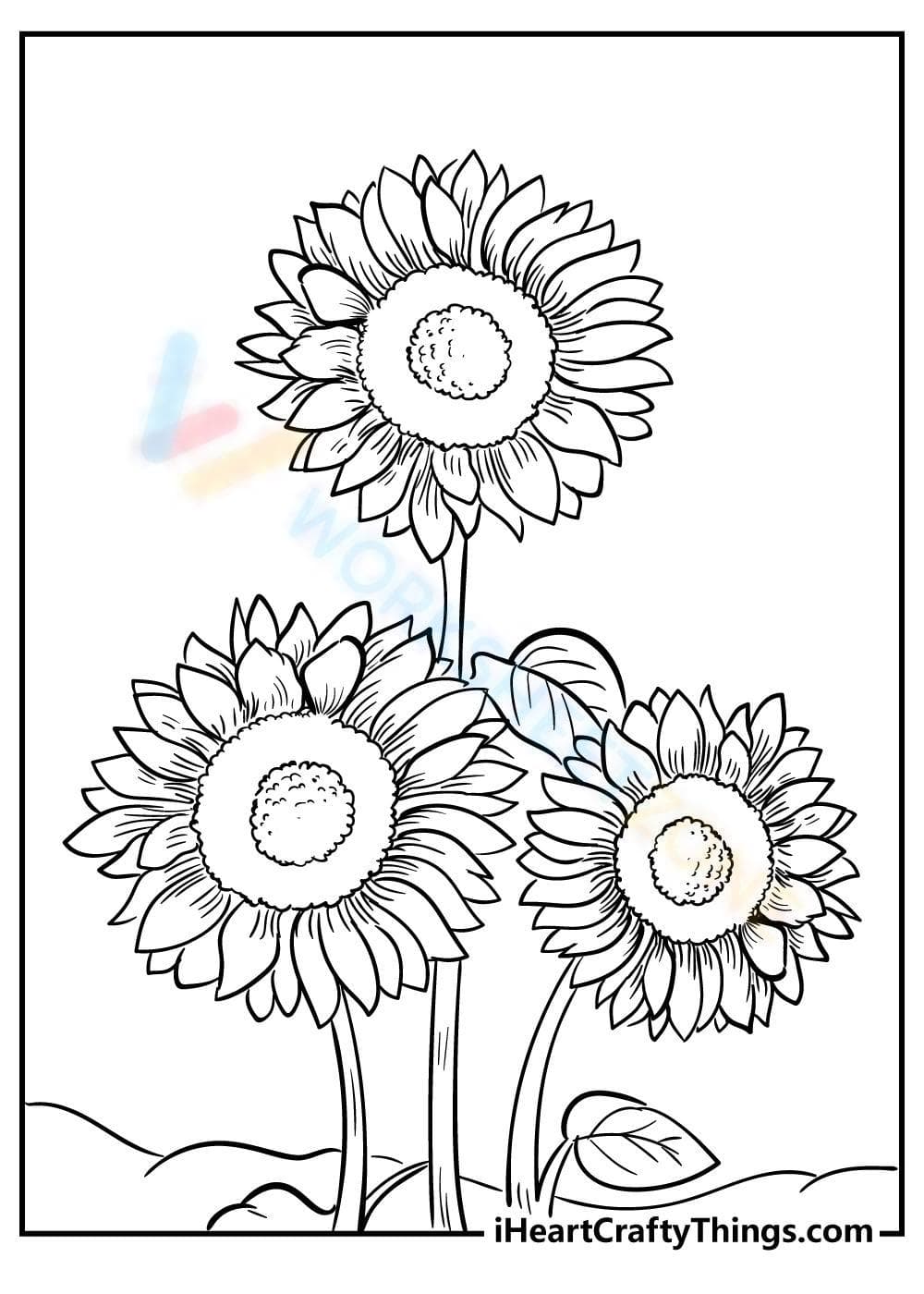 Sunflowers - Page 1